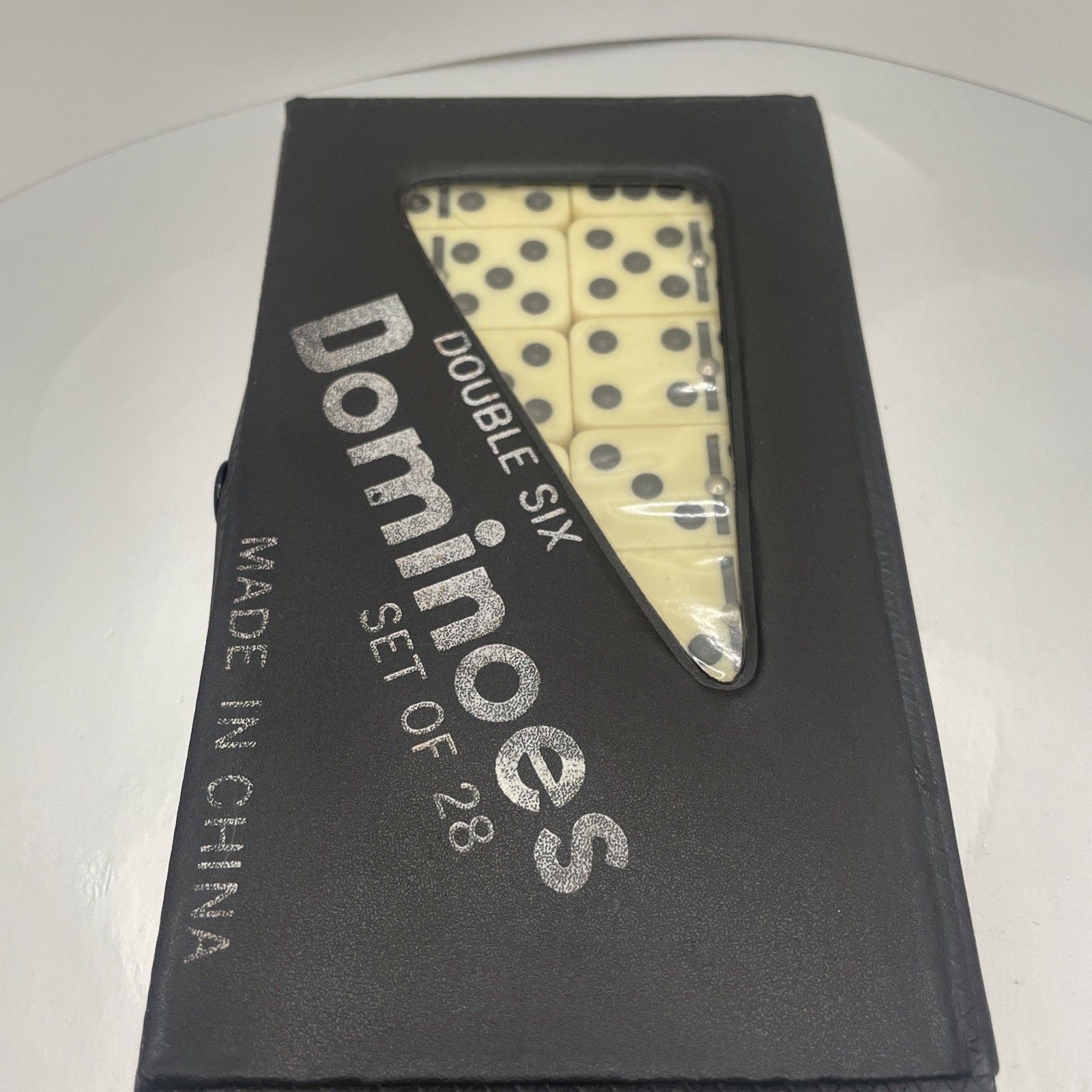 Dominoes Double Six Mini Set – 28 Tiles with Carry Travel Case – Classic Game