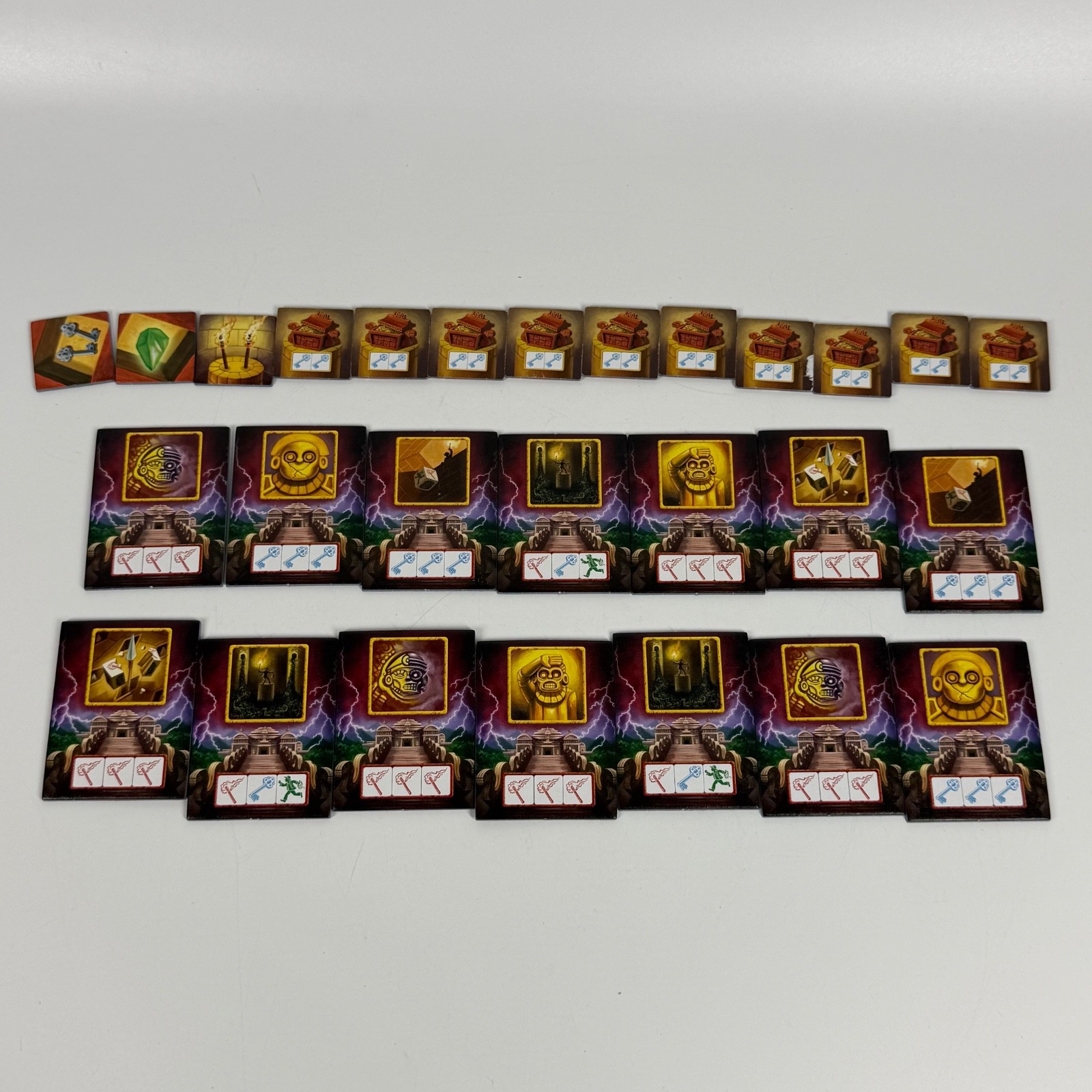 The Curse of the Temple Queen Games Incomplete Missing Dice & Timer