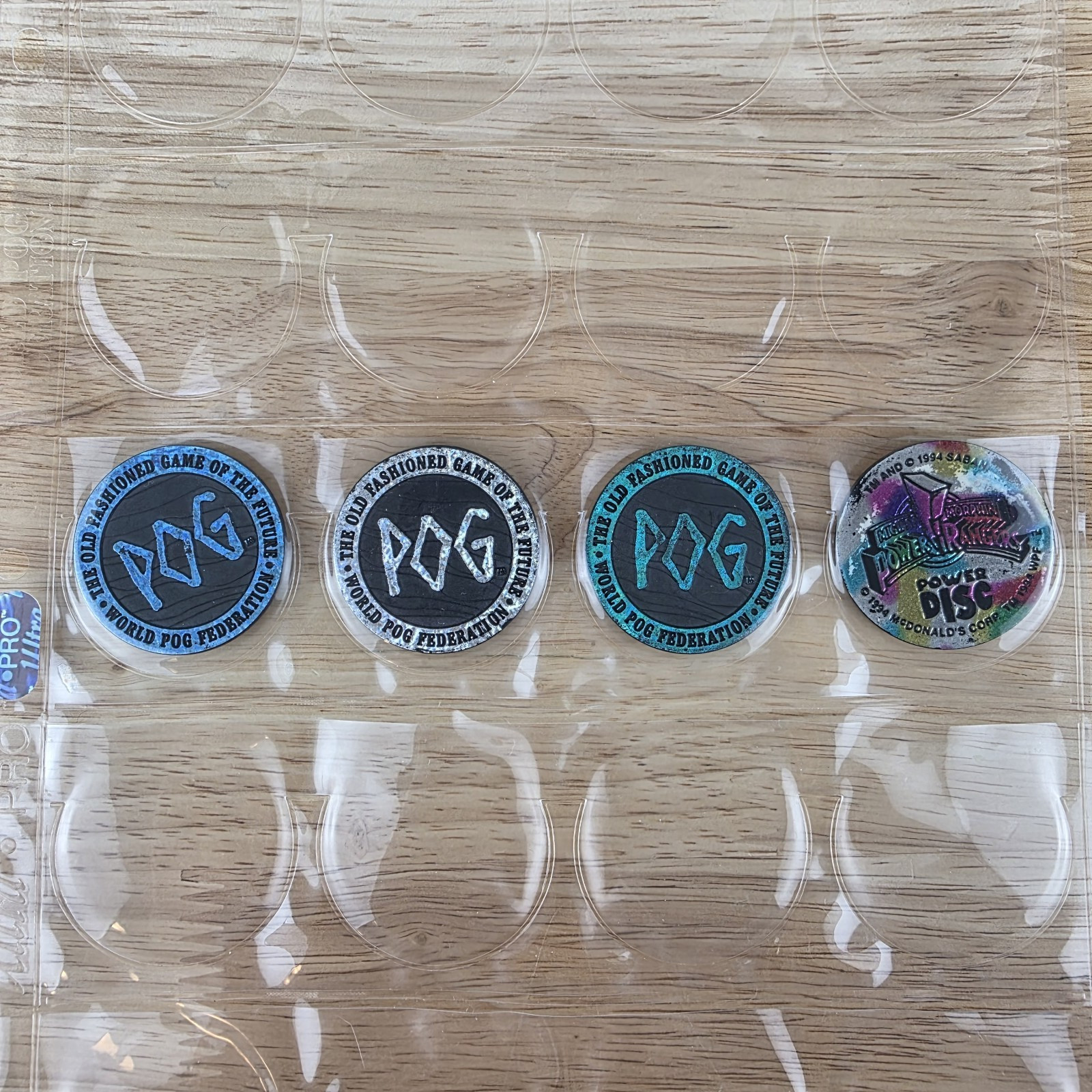 Vintage POG the Game World POG Federation Milton Bradley 1994
