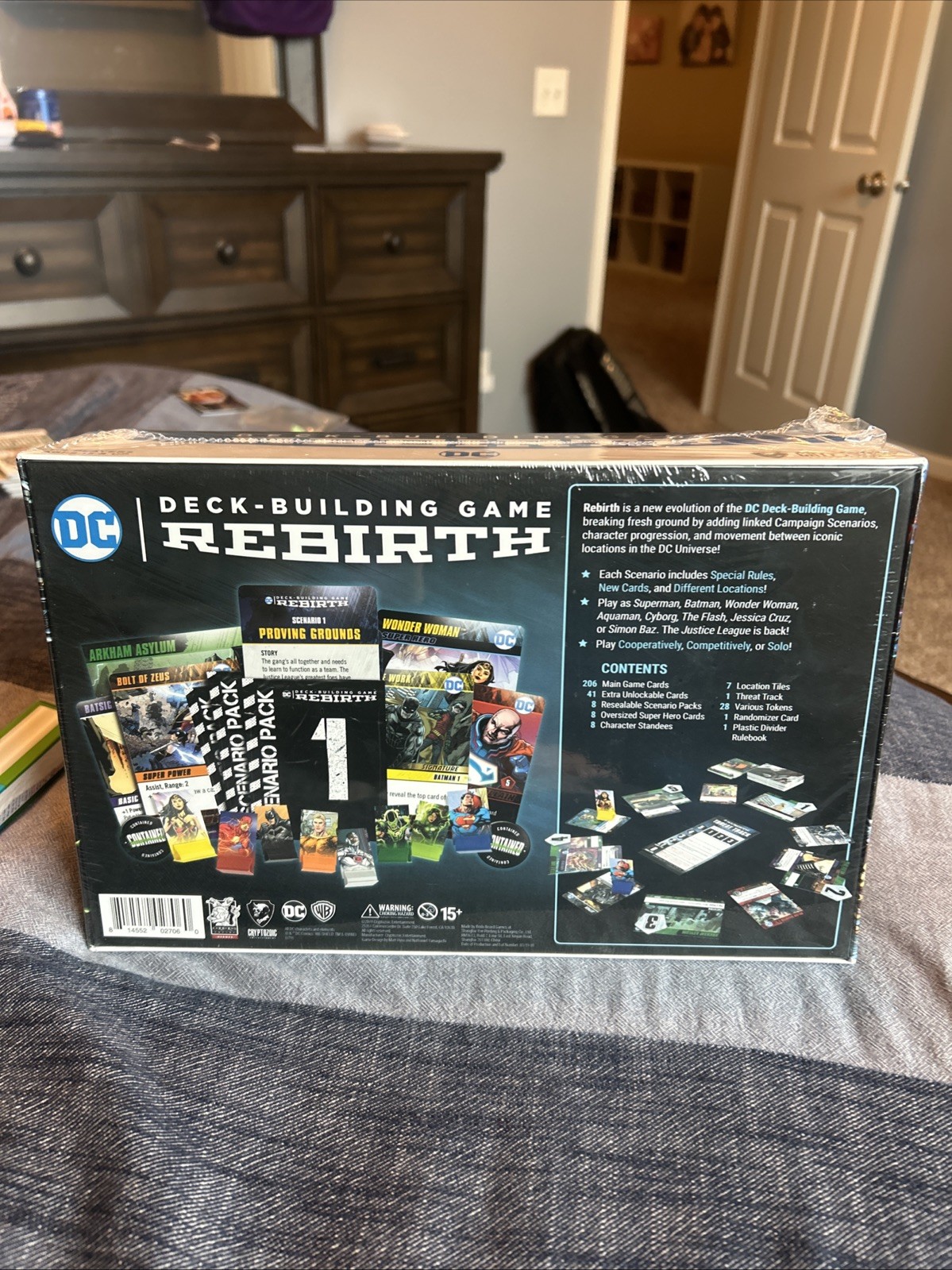 DC decl Building Game Rebirth Seal Still Intact But There Is Tear In The Middle