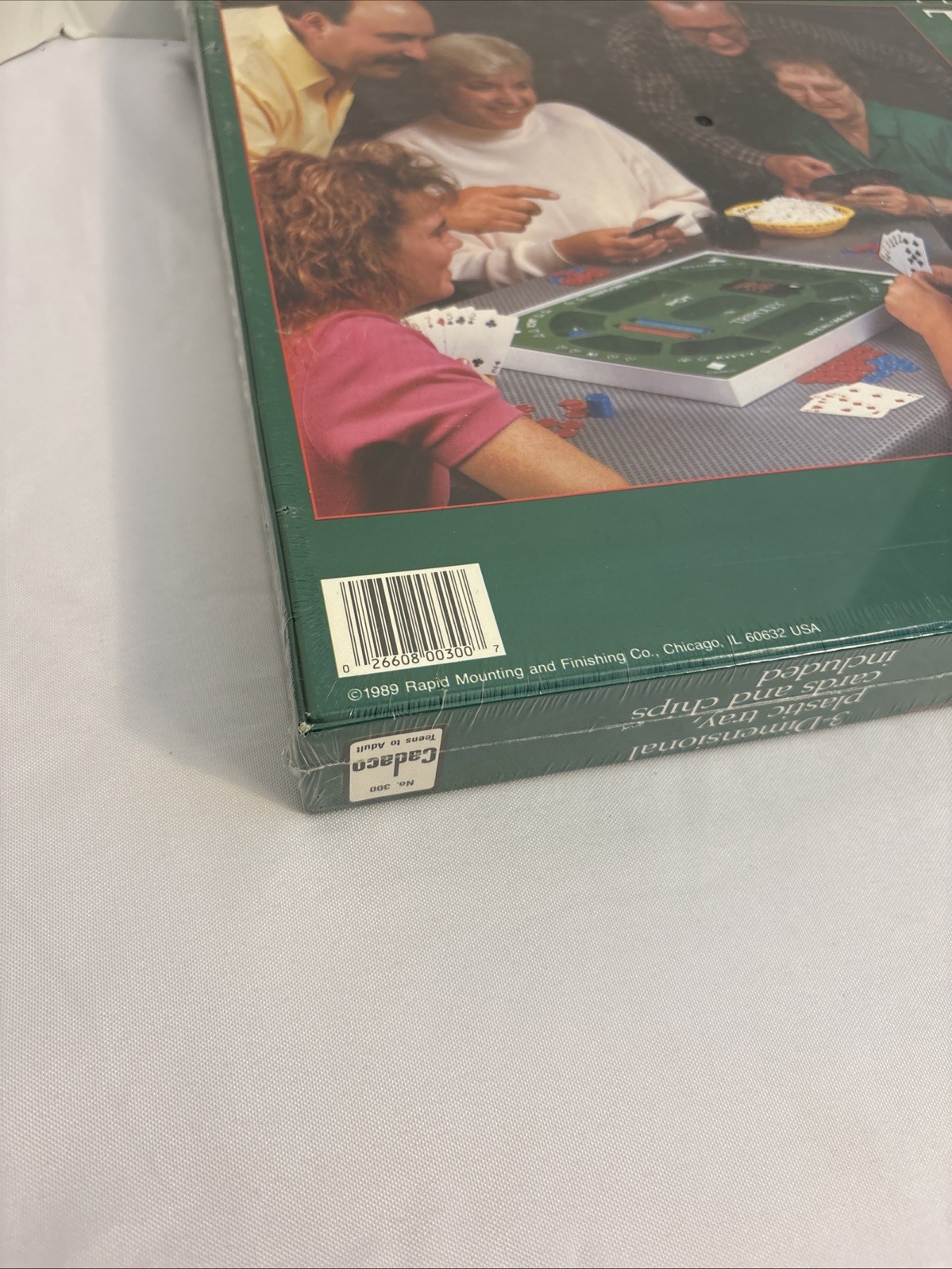 TRIPOLEY Players Edition No. 300 SEALED NEW Cadaco 1989 Rummy Hearts & Poker