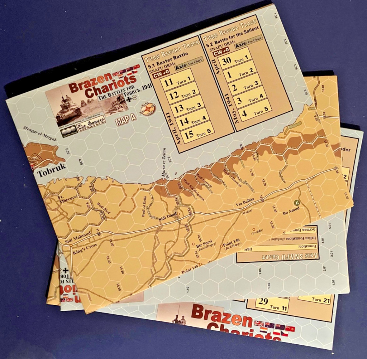 Brazen Chariots: Battles for Tobruk, 1941 (Multi-Man Publishing, 2019)