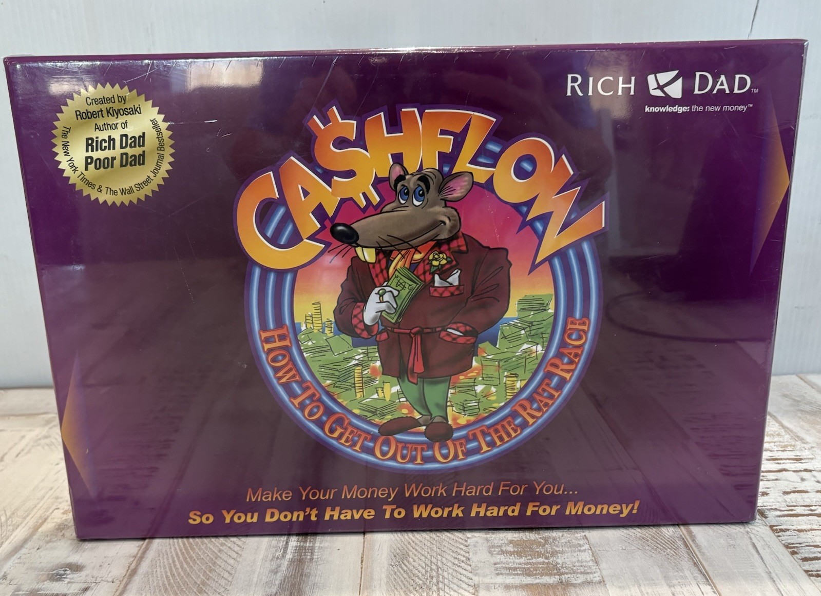 Cashflow Game investing 101 Robert Kyosaki Rich Dad financial education learning
