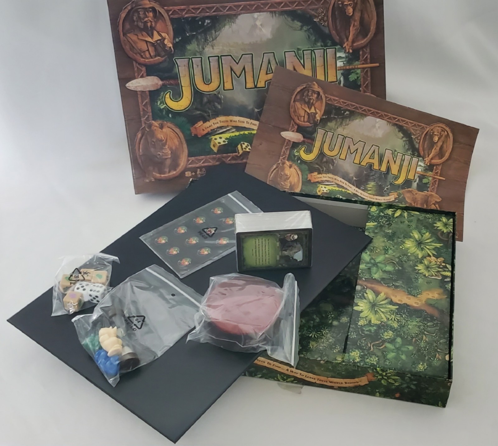 Jumanji Board Game 2021 Spin Master Excellent Condition Never Played