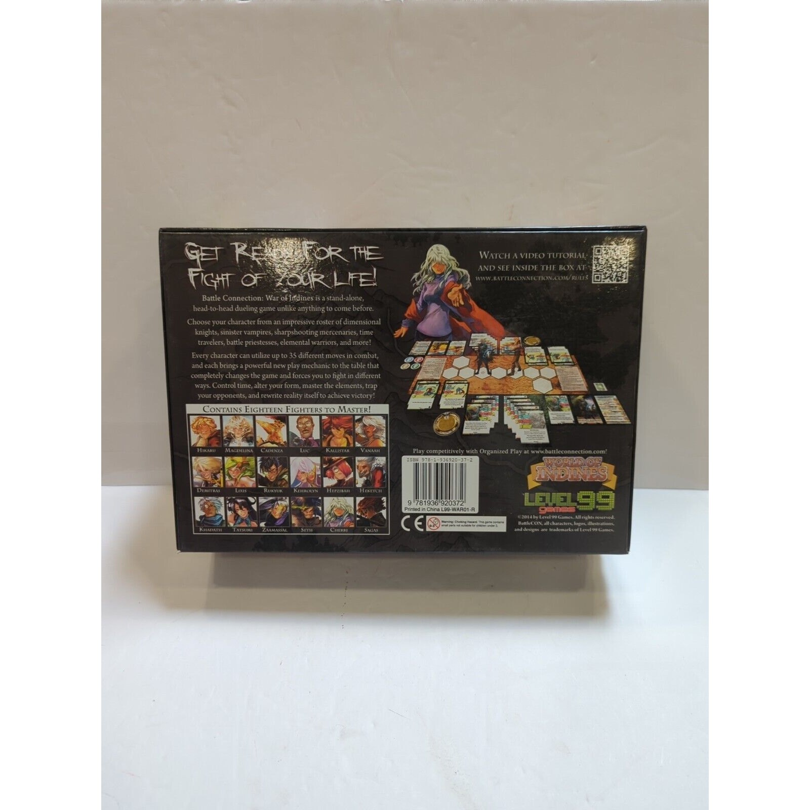 2014 War of Indines Battle Con Dueling Card Game Level 99 Games