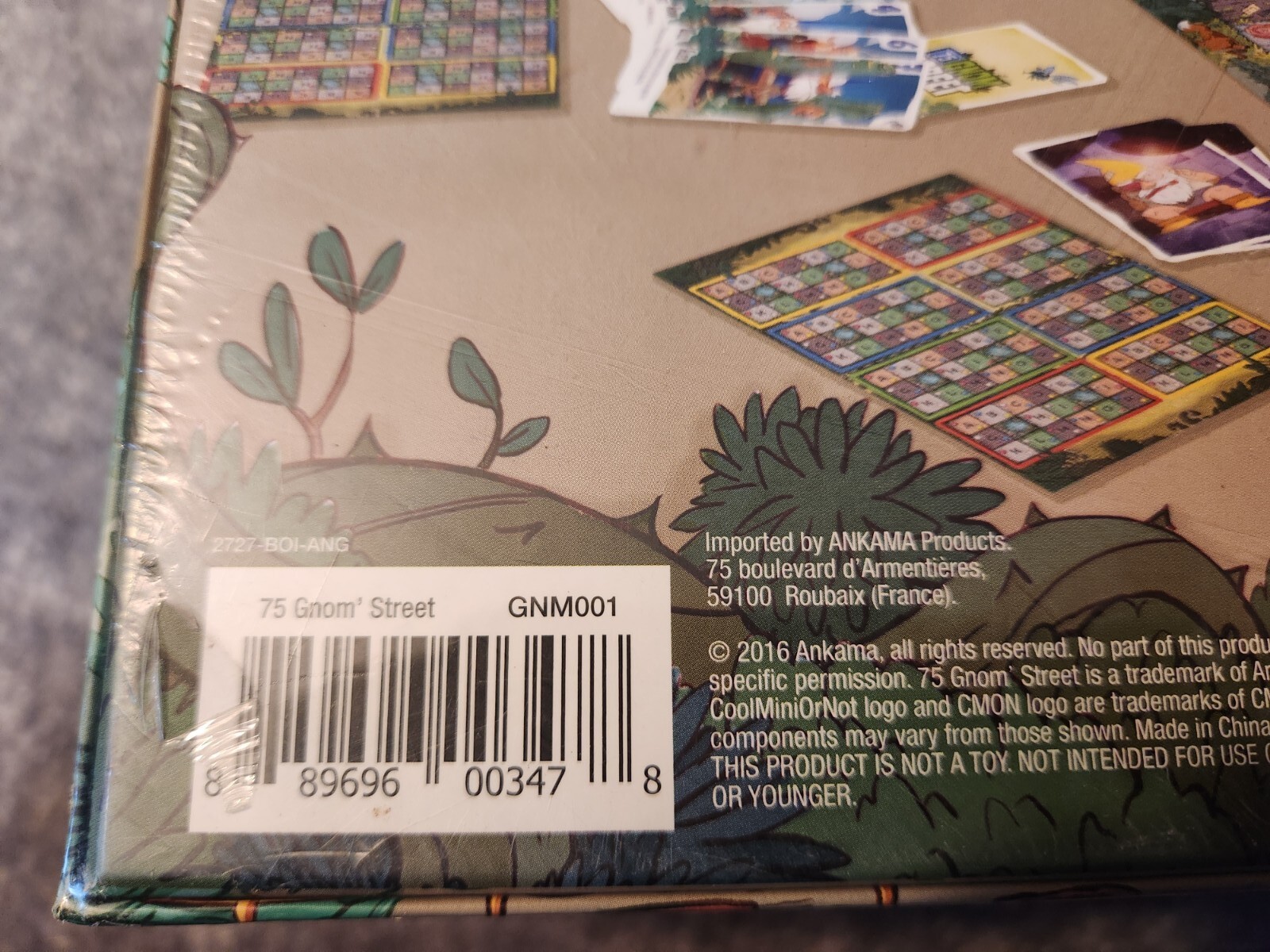 75 Gnom’ Street Board Game – New! Factory Sealed