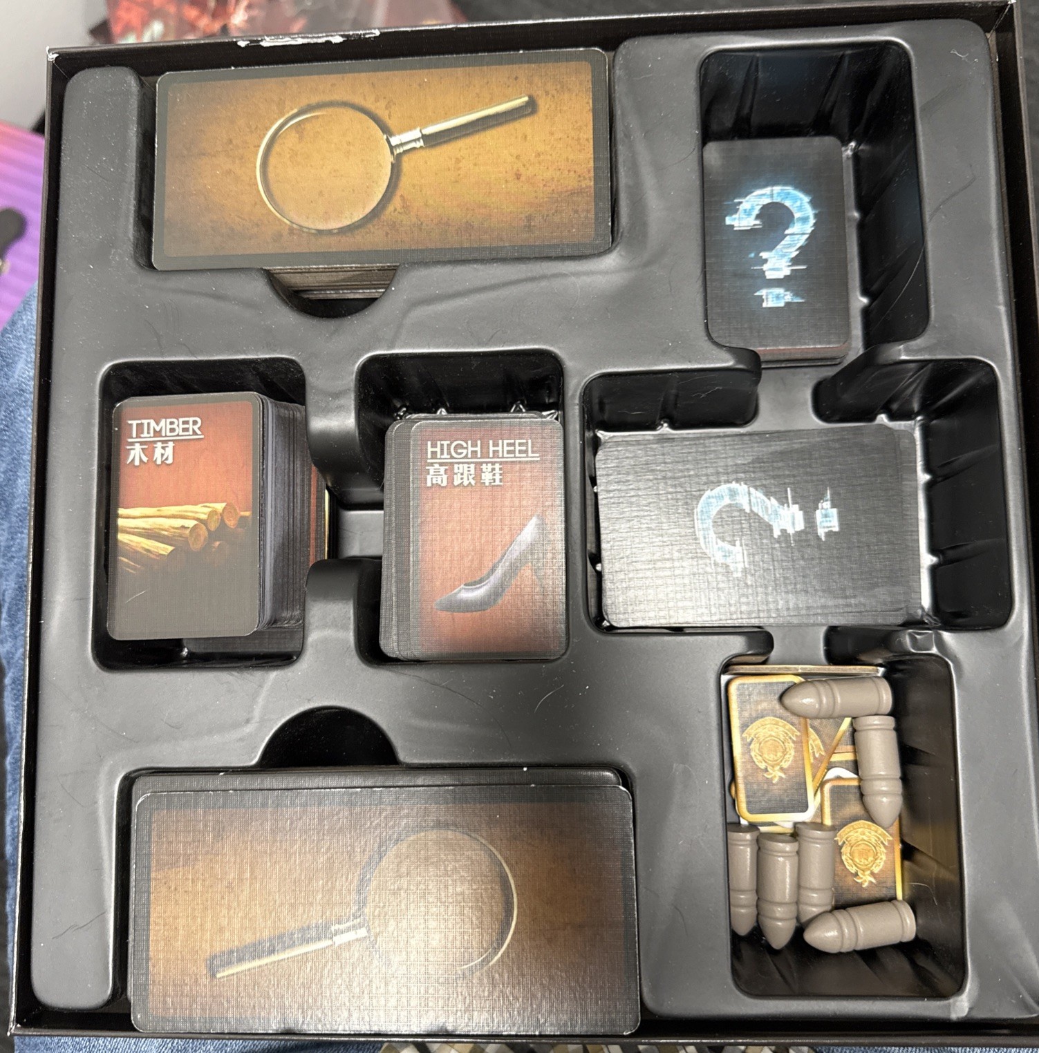 Deception Murder in Hong Kong Board Game by Grey Fox Games (dinged Box)