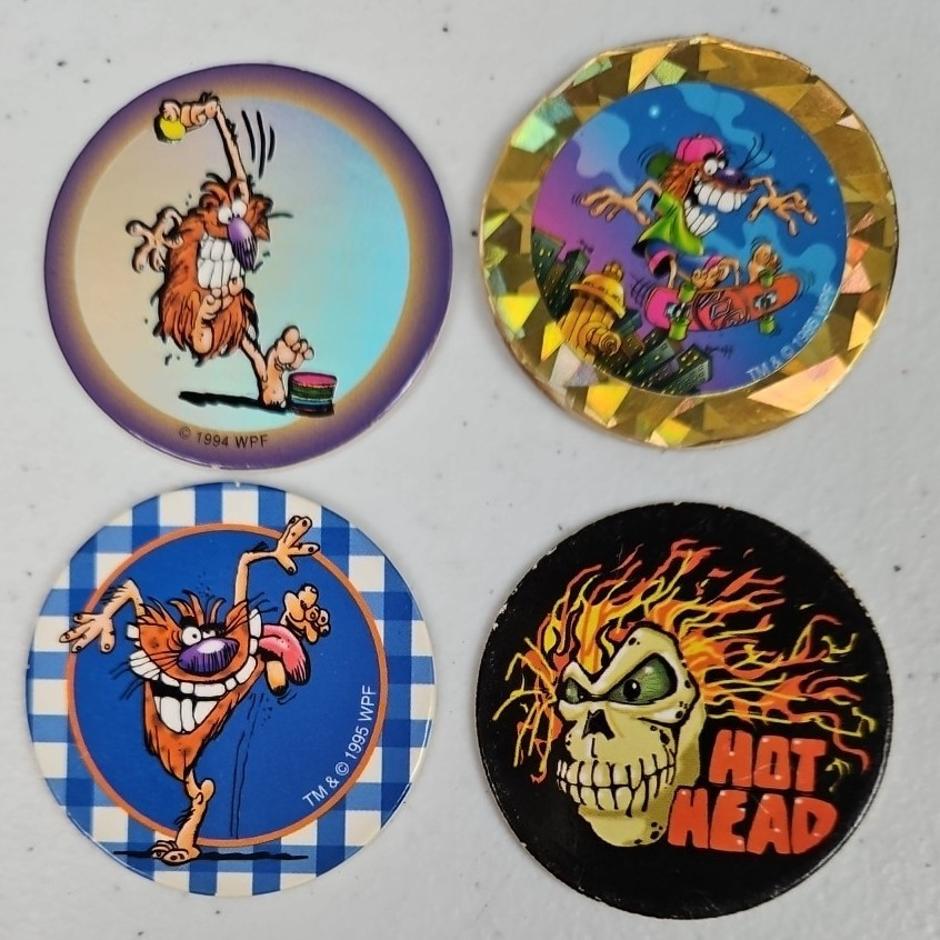 Lot of 16 The World Pog Federation WPF Pogs