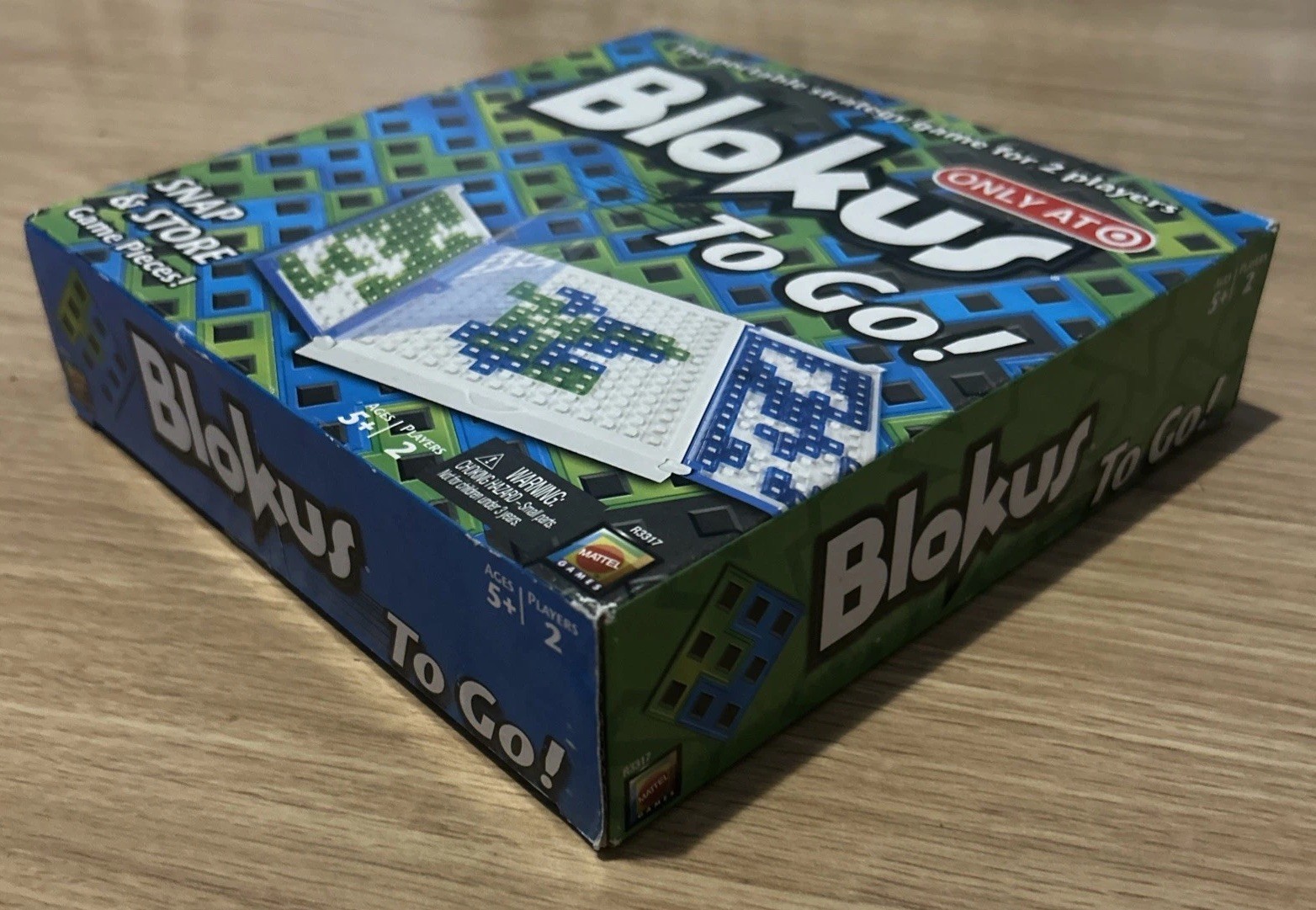 **100% COMPLETE** Blokus To Go Game Mattel 2009 Perfect Travel Entertainment