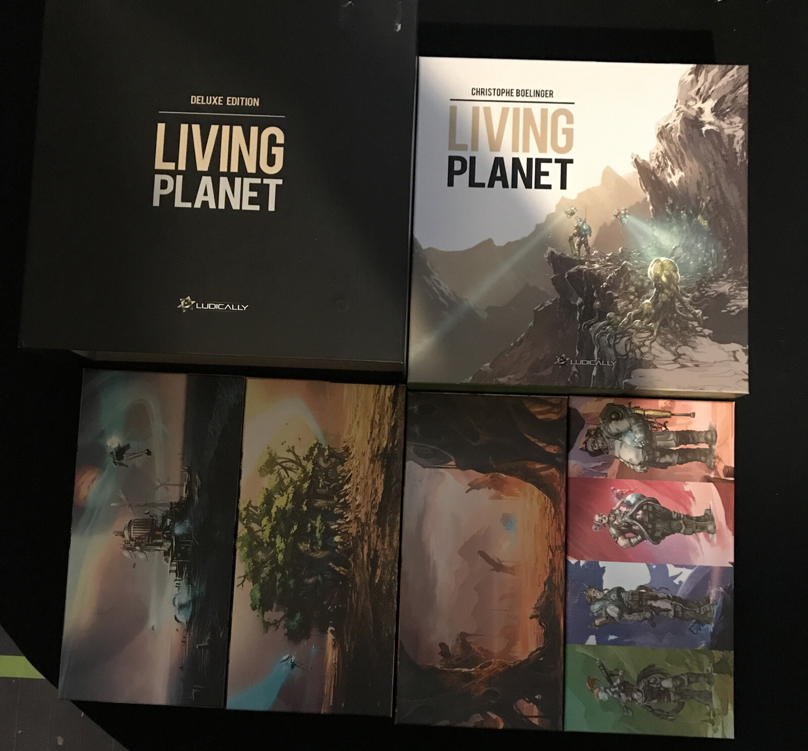 Living Planet Deluxe Edition (Board Game, 2019) Sci-Fi Environmental COMPLETE