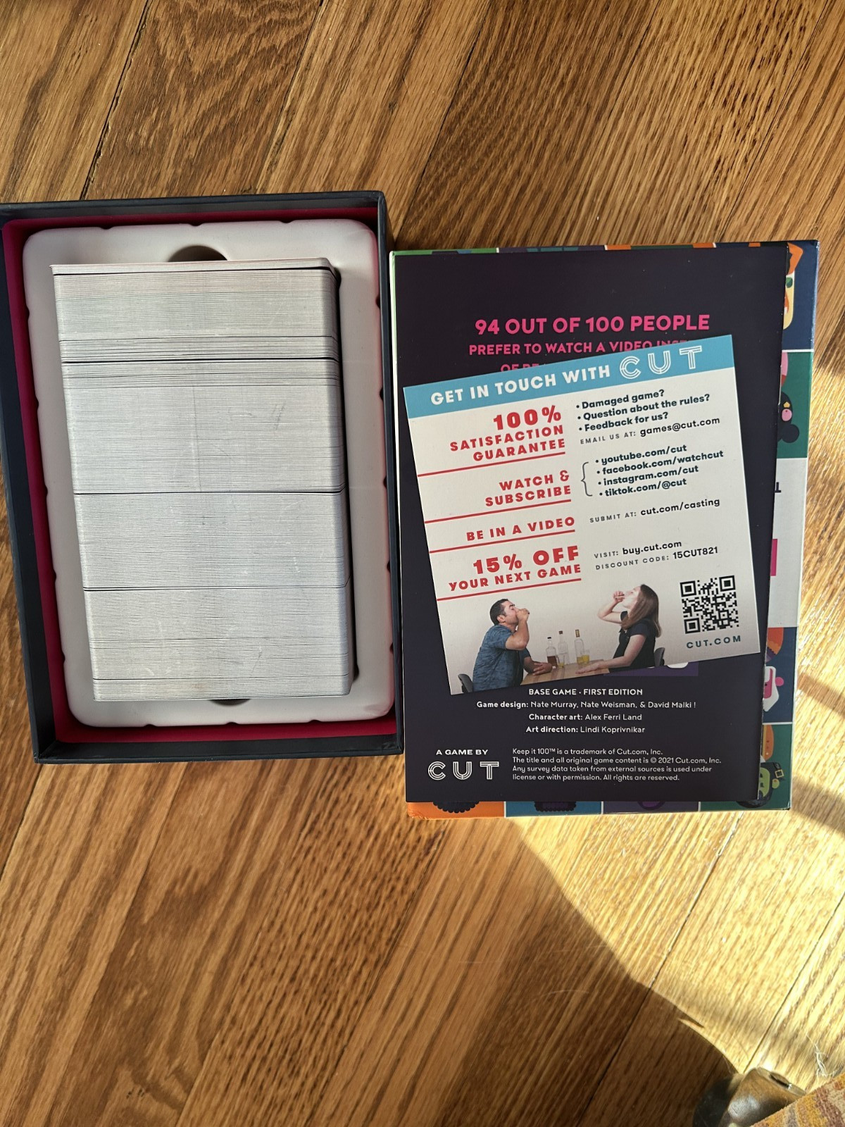 Keep It 100: The Adult Party Game of Surprising Surveys Social Intelligence