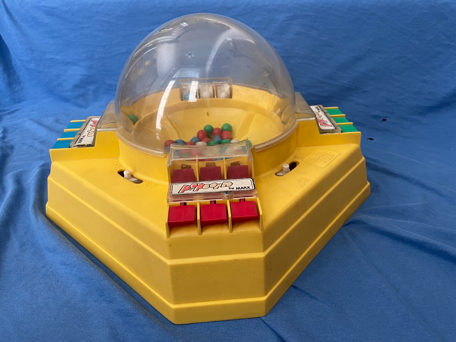 Vintage 1976 MARX Toys POPCORN GAME #2416 Battery Operated Games