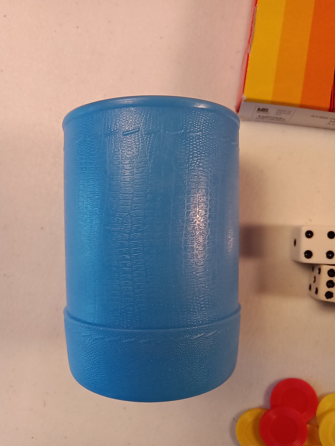 Vtg.Yahtzee Replacement Parts: Cup, 5 Dice, Chips, Manual,& Sealed Score Cards