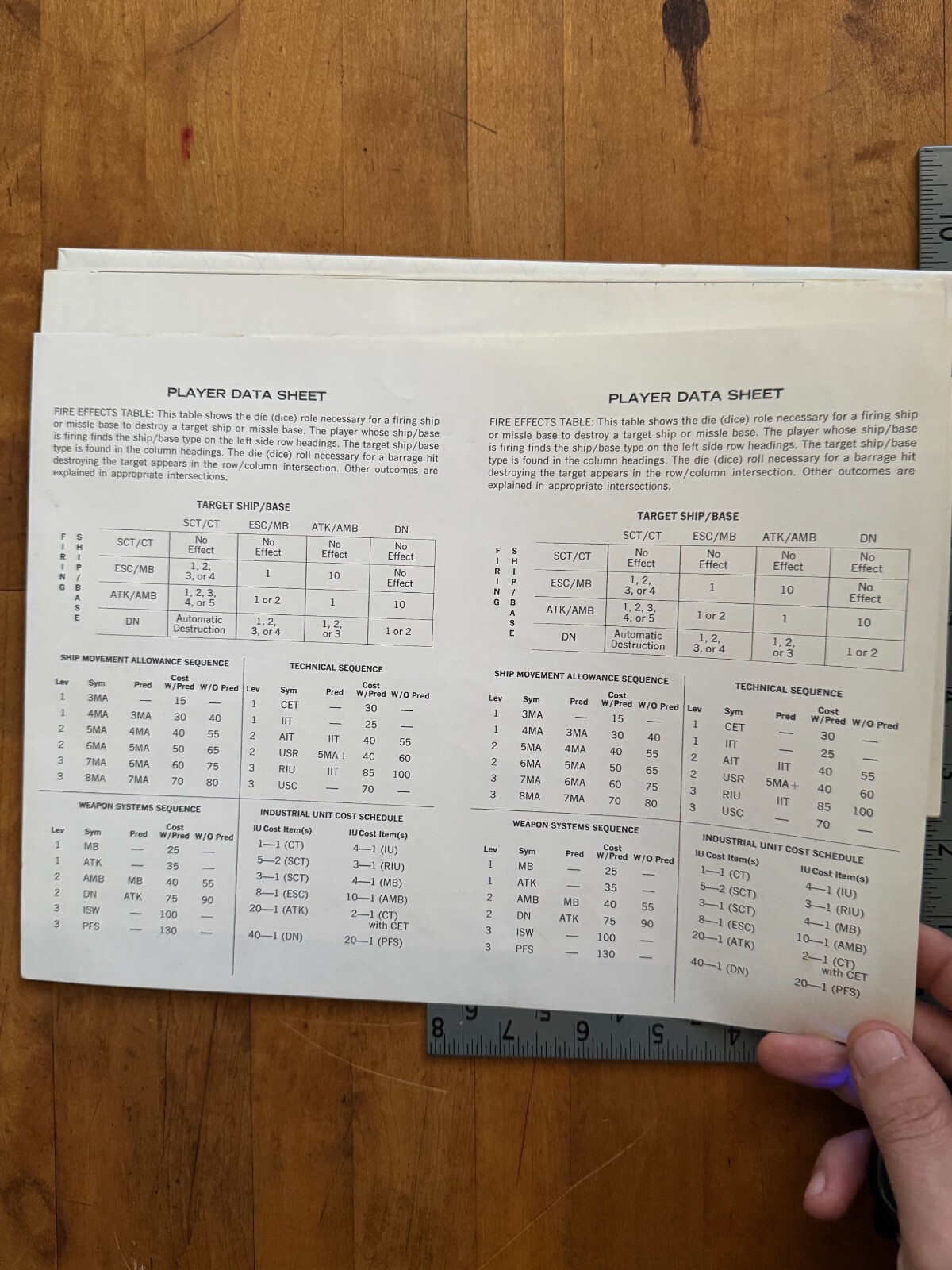 Avalon Hill & MGC – Stellar Conquest 1975 Large Format Edition No Counters