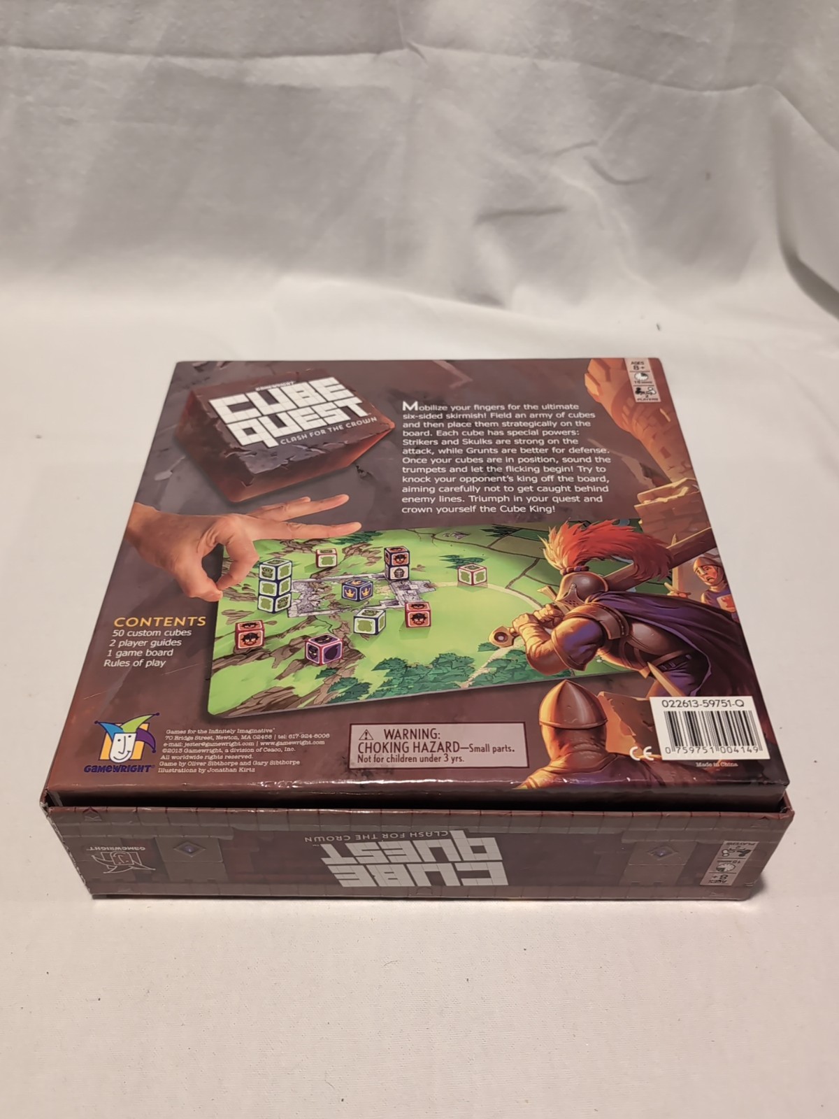 Cube Quest: Clash for the Crown – Gamewright – great condition