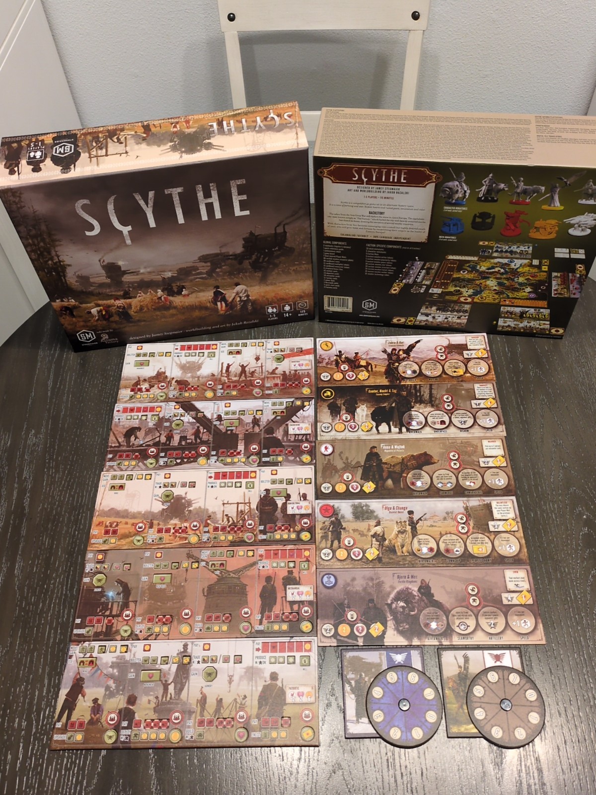Scythe Collector’s Edition Board Game – Stonemaier Games – 100% Complete