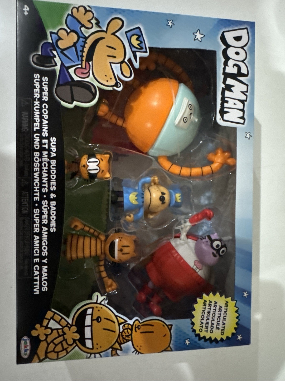 Dog Man 2.5 Scale Action Figures Multipack Wave 4 Jakks Inch Supa Buddies Part