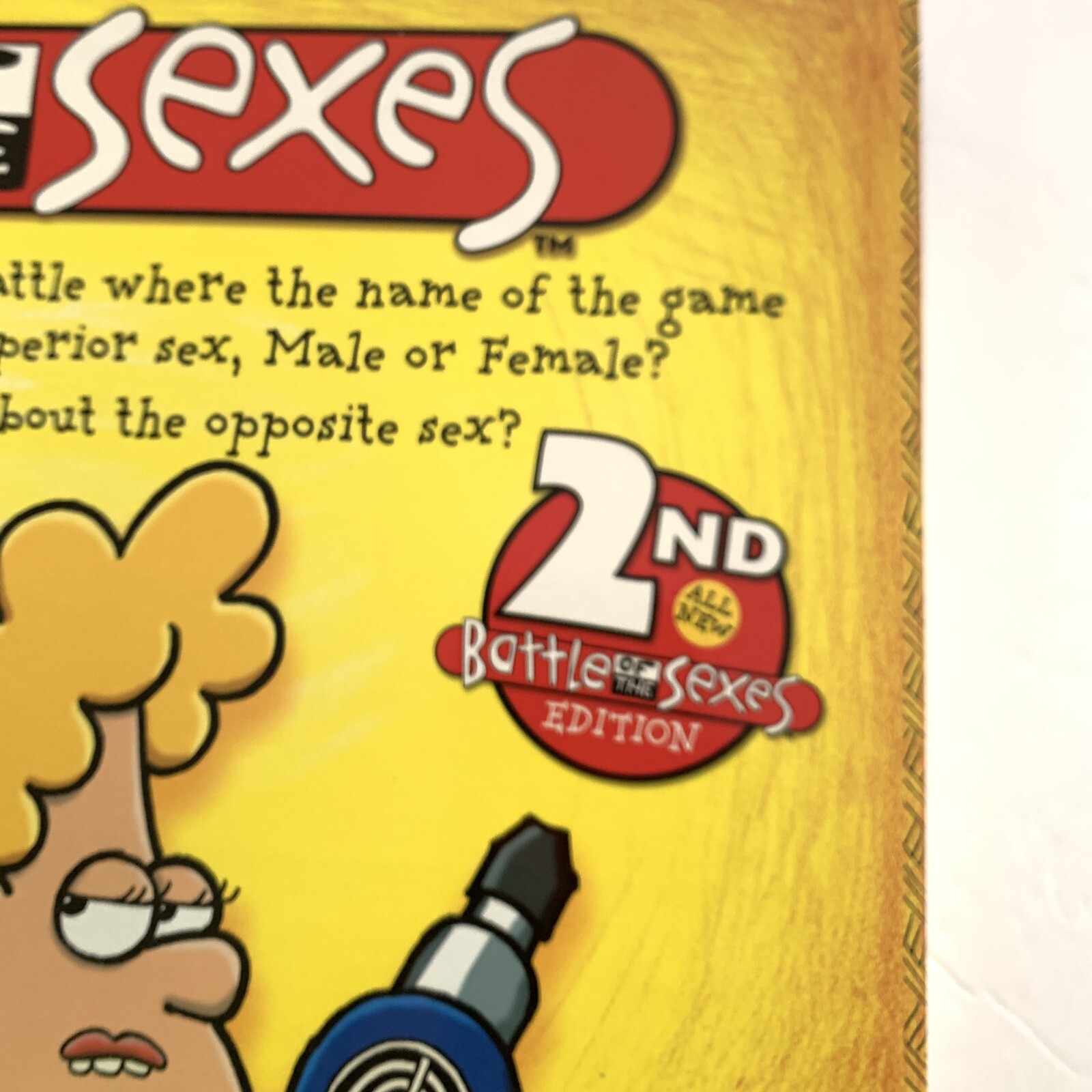 Battle of the Sexes 2nd Ed. *EUC* Board Game. 2005. Imaginatioin. 2-8 Players