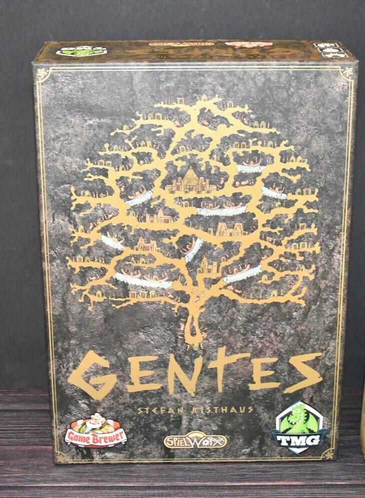 2018 Gentes Board Game Tasty Minstrel Games With Insert VG+