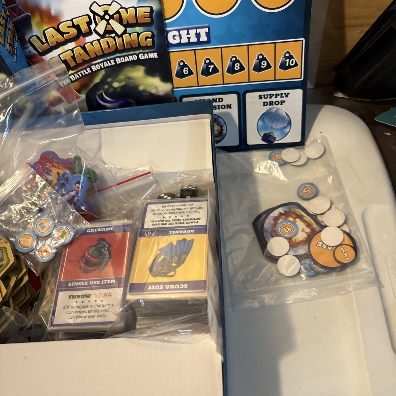 OOMM Board Game Last One Standing – The Battle Royale Board Game (nice) Fast Sh
