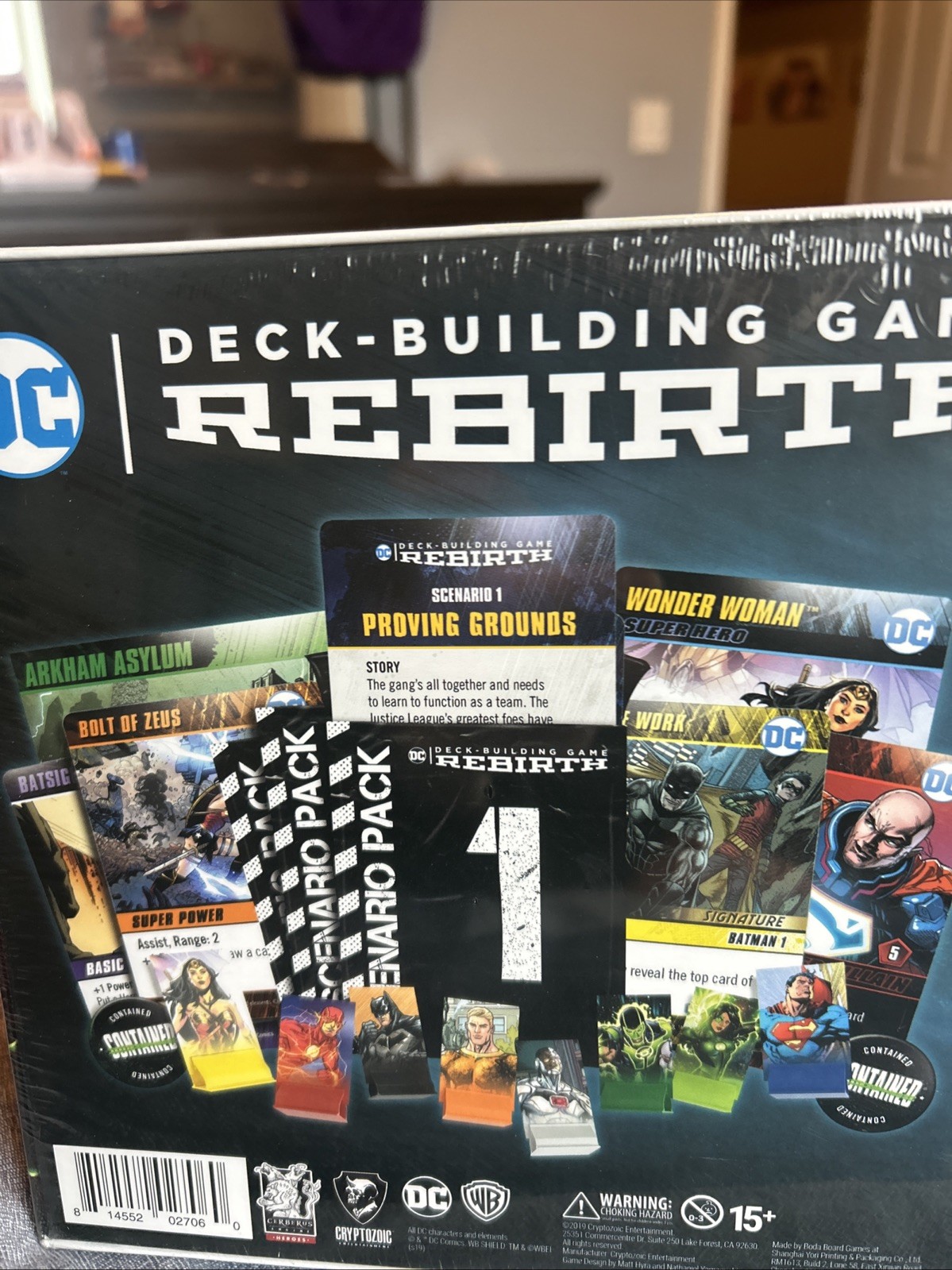 DC decl Building Game Rebirth Seal Still Intact But There Is Tear In The Middle
