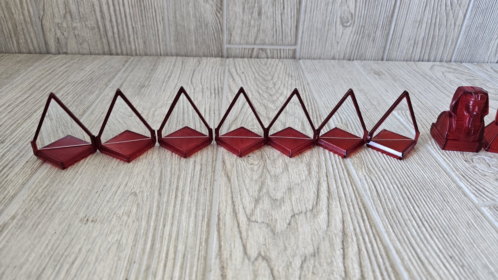 Laser Khet 2.0 Game Replacement Parts Pieces Red Lot Of 12 Pieces