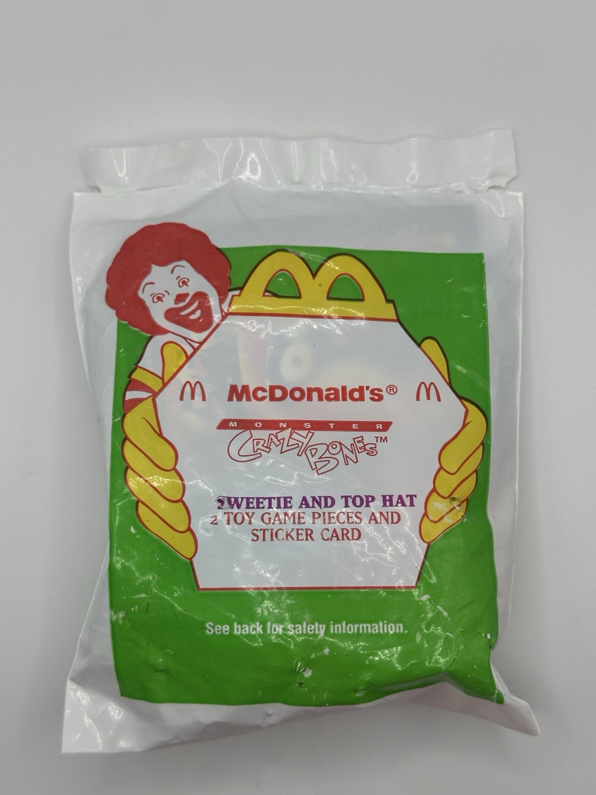 Gogo’s Crazy Bones – New Zealand Variant – Sealed McDonald’s Monster Bones Pack