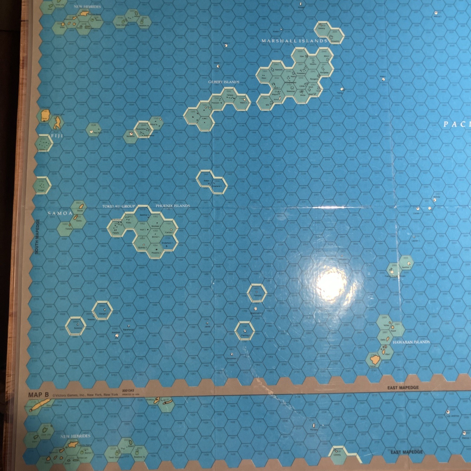 Victory Games Inc. Pacific War The Struggle Against Japan 1941-1945 Laminated