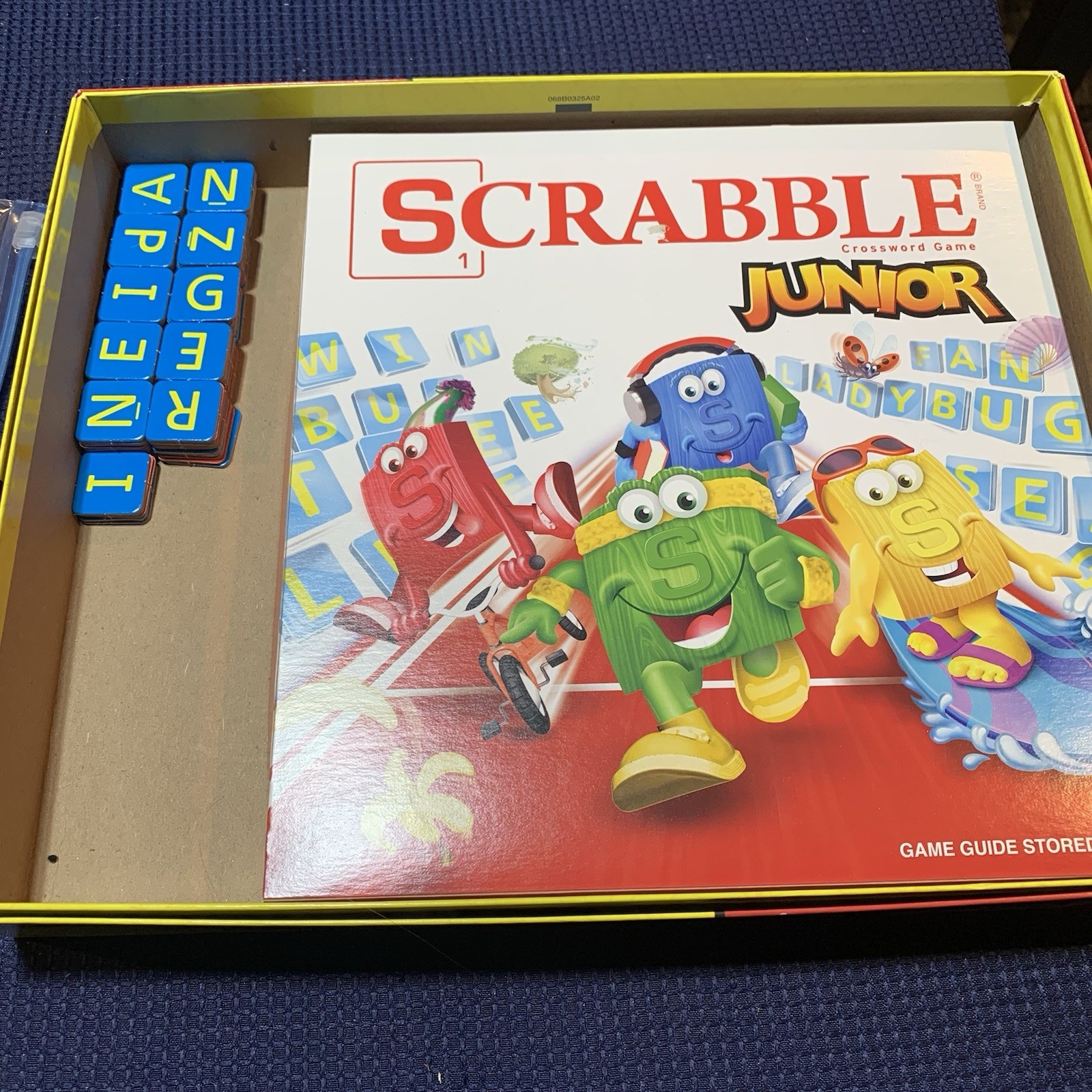 Hasbro Scrabble Junior Crossword Game Complete Free Shipping
