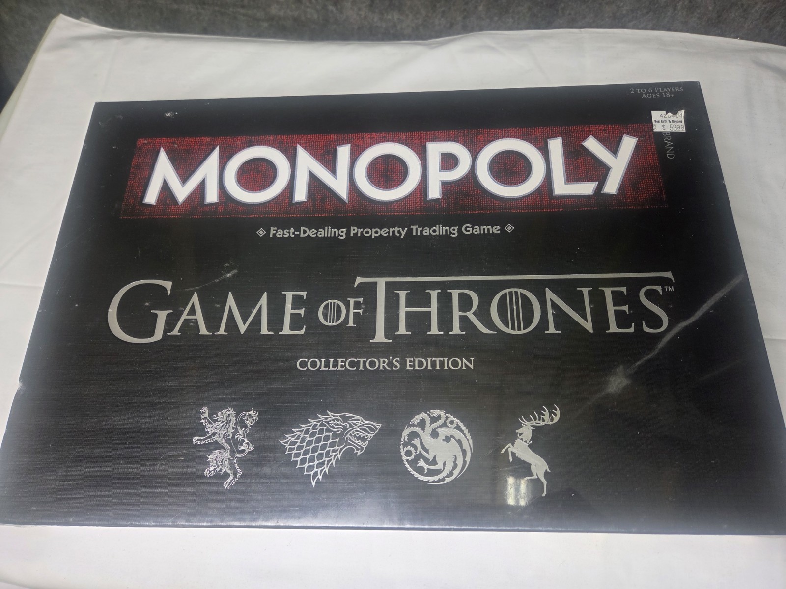 Monopoly Game of Thrones Collector’s Edition Board Game GoT NEW SEALED
