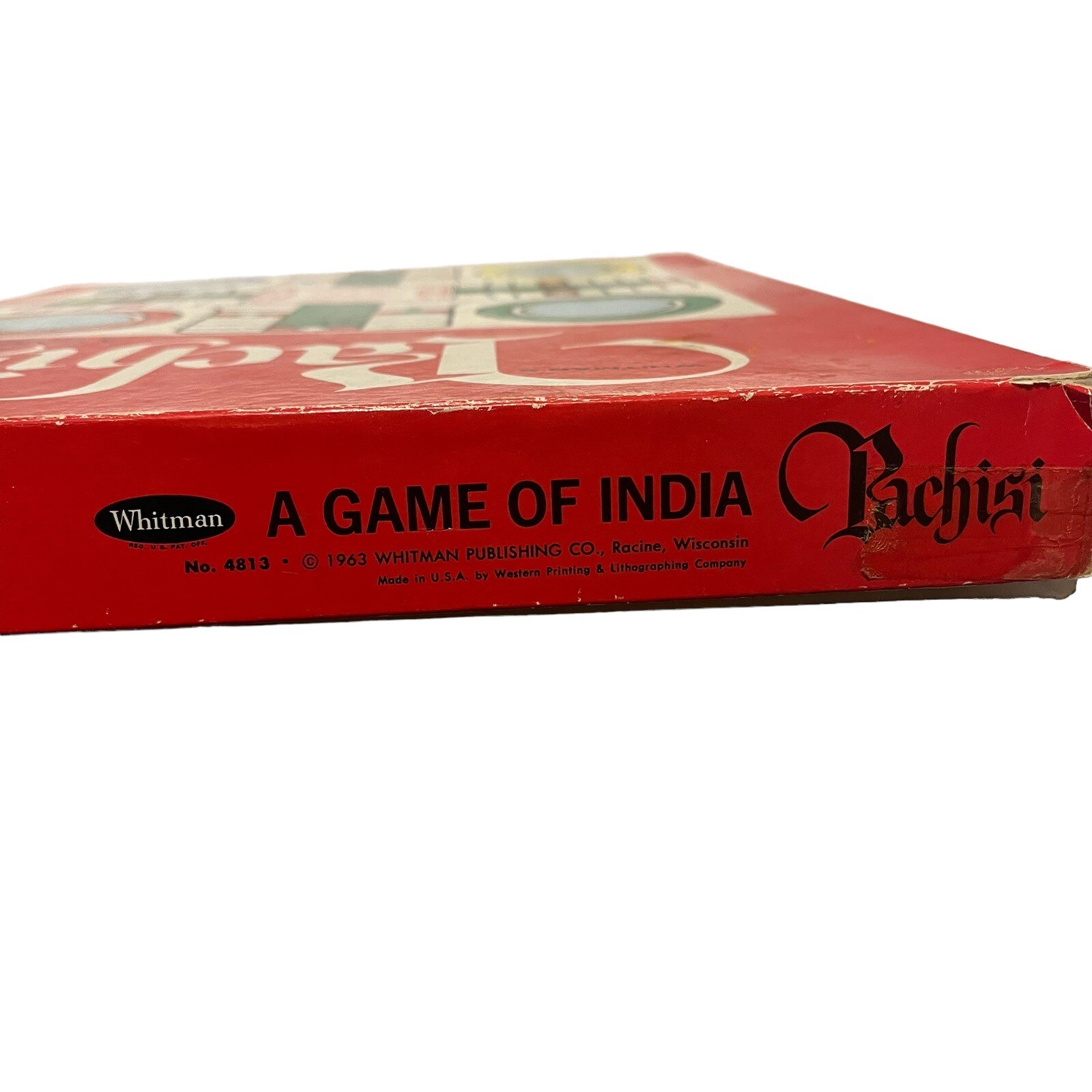 Pachisi A Game of India Board Game Whitman Vintage 1963 COMPLETE *See pics*