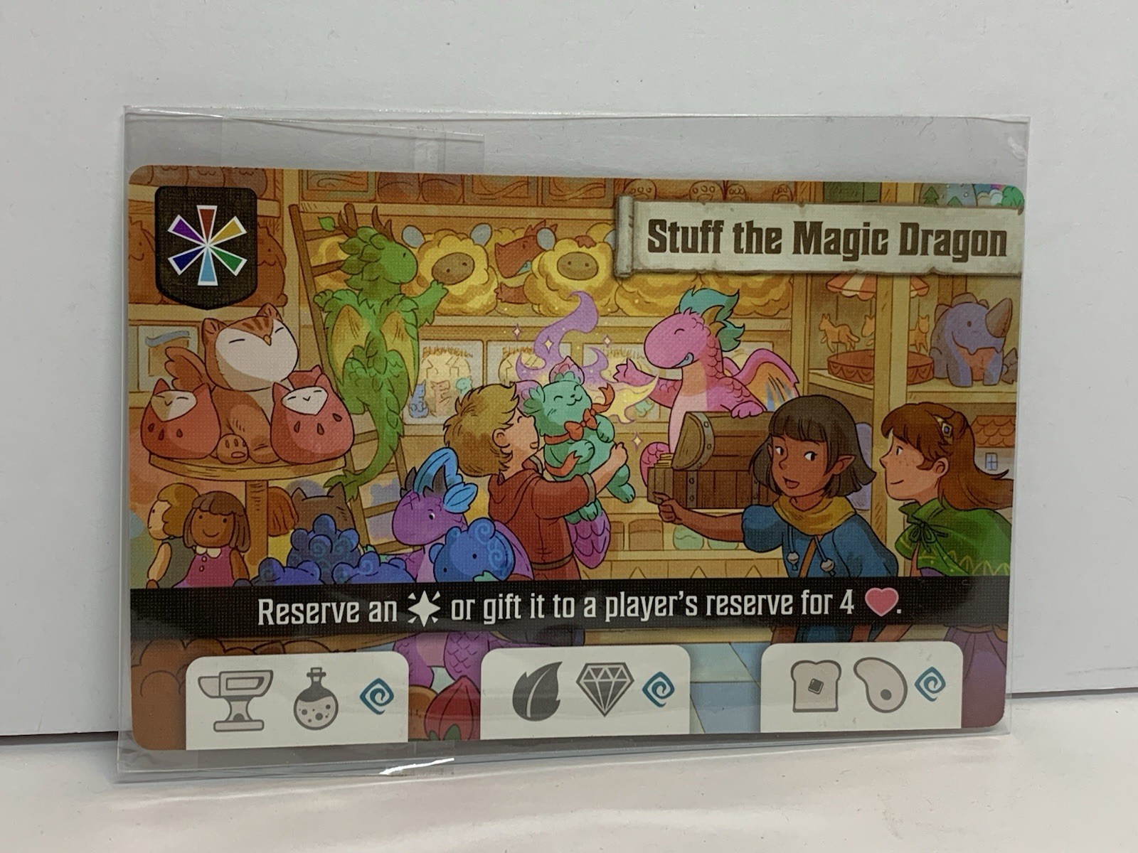 NM Stuff The Magic Dragon Promo Card from Flamecraft Cardboard Alchemy