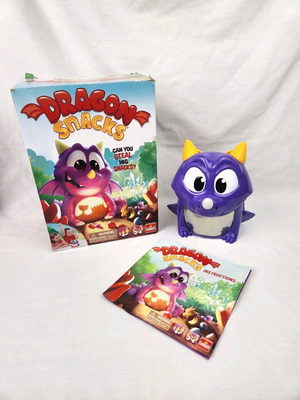 Dragon Snacks Game 2019 Pressman Interactive Electronic & Sounds Work Complete