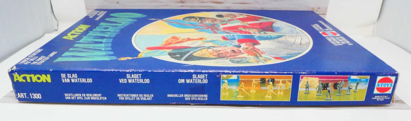 Esci A-Toys 1300 Action Waterloo, The Battle of Waterloo Board Game, Complete