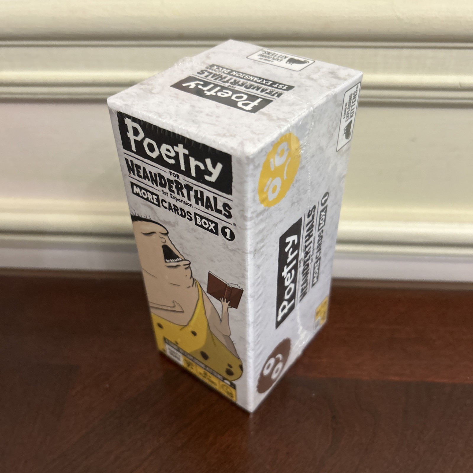 Exploding Kittens – Poetry for Neanderthals – More Cards Box 1 – 500 ct – NEW