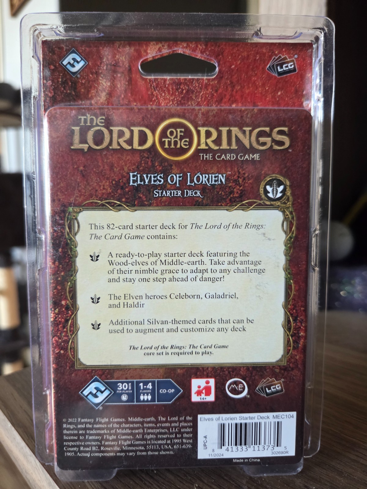 Lord of the Rings LCG: Elves of Lorien Starter Deck FFG – NEW in Shrink