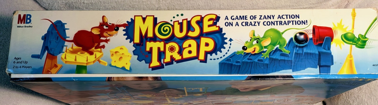1994 MouseTrap Board Game Milton Bradley With Manual Missing 8 Cheese Pcs