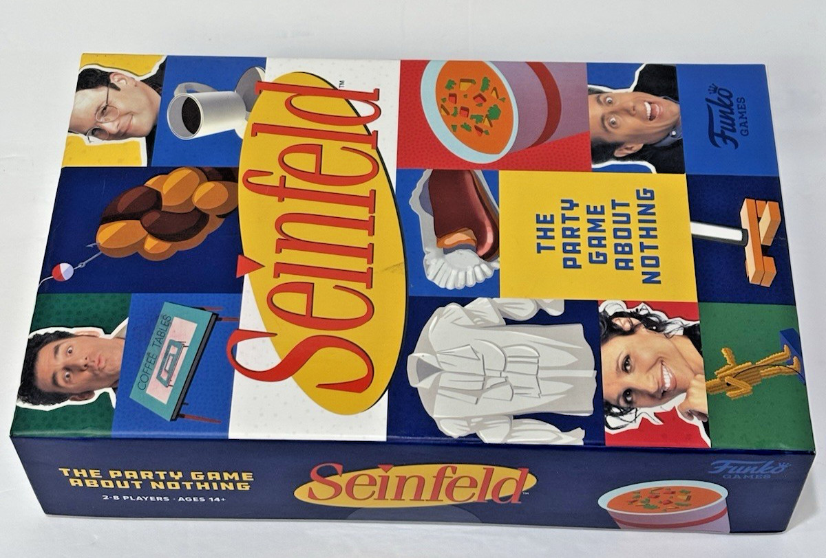 Seinfeld The Party Game About Nothing 2 to 8 Players Funko Games – New & Sealed