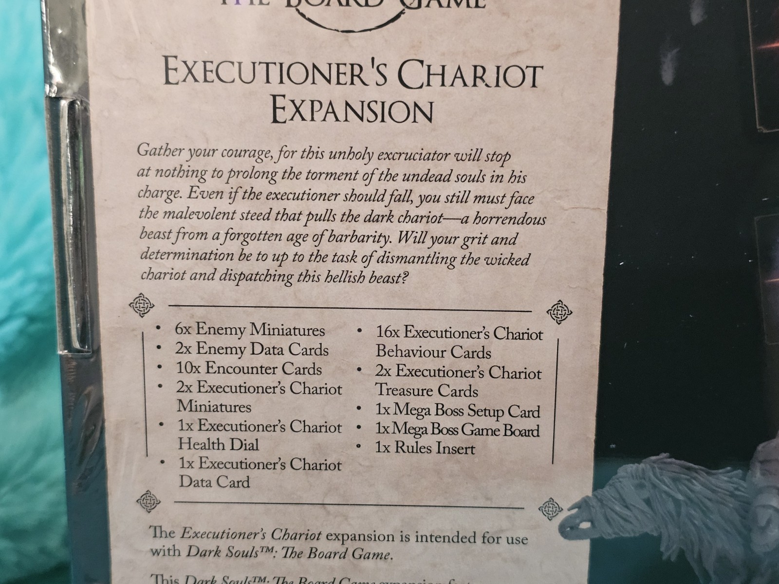 Dark Souls: The Board Game – Executioners Chariot Boss Expansion – New Sealed