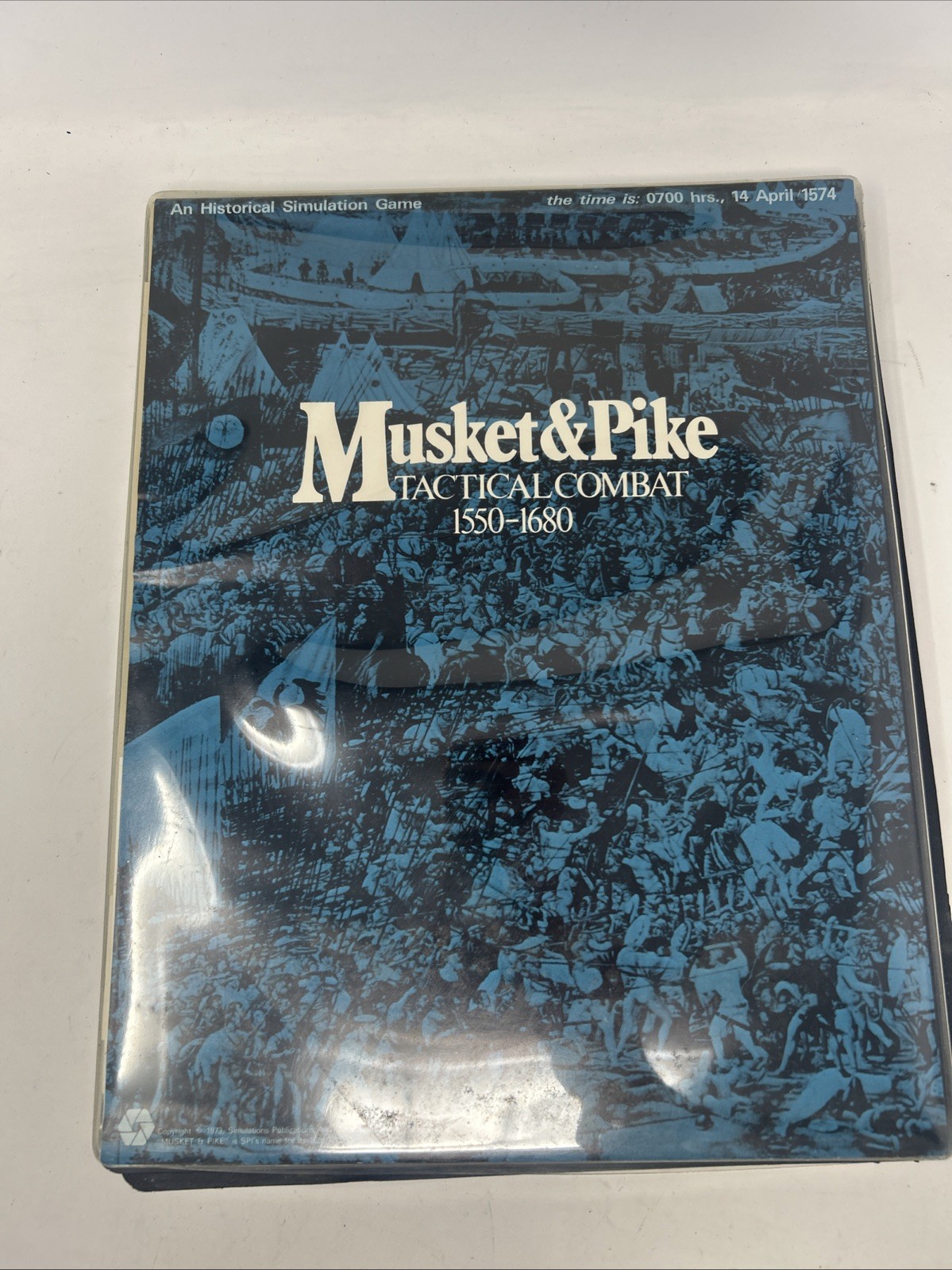 SPI Games Musket & Pike: Tactical Combat 1550-1680 NOS UNPUNCHED FLAT TRAY