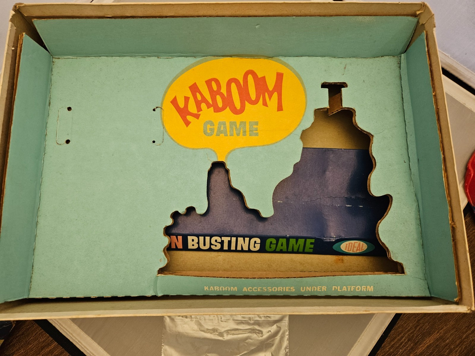 Vintage KABOOM- Balloon Busting game 1965 Ideal