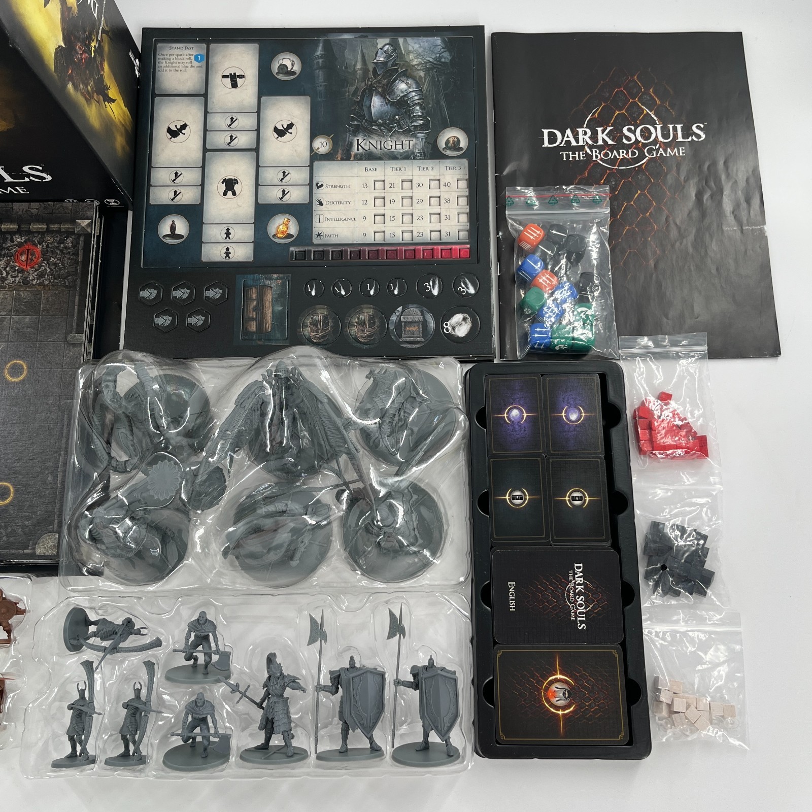 Dark Souls The Board Game Core Set 100% Complete Steamforged Games Ltd. 2018