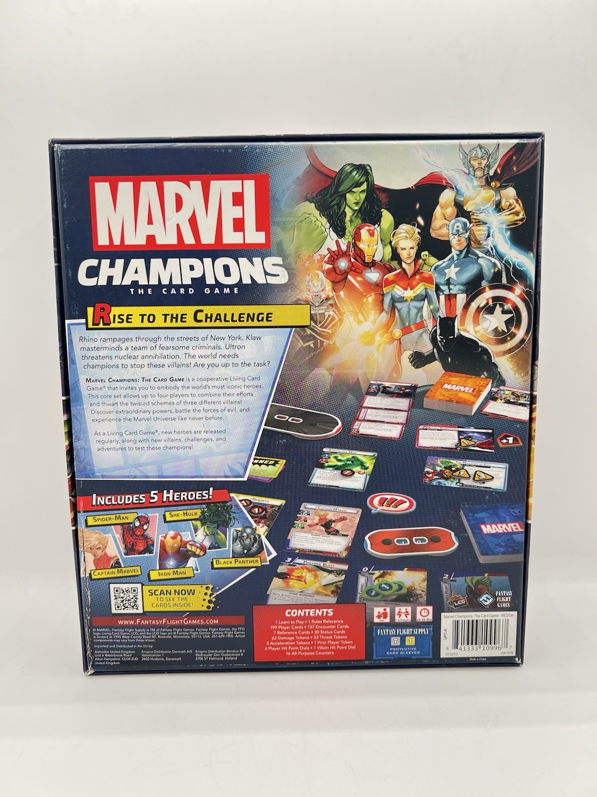 Marvel Champions The Card Game Core Set Complete Sealed Decks Fantasy Flight