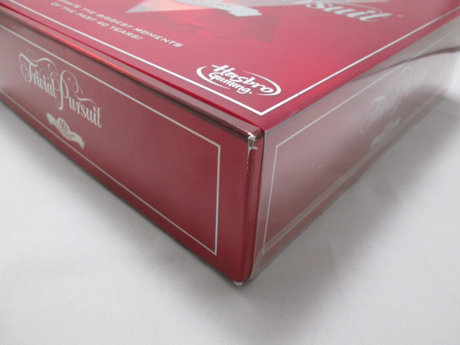 Hasbro Trivial Pursuit 40th Anniversary Ruby Edition Game Board