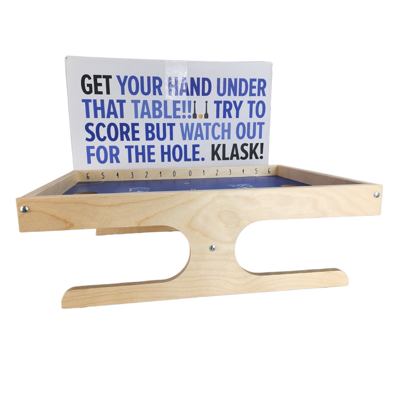 In Box Klask Tabletop Board Game Denmark Magnetic Foosball Hockey Battle Party