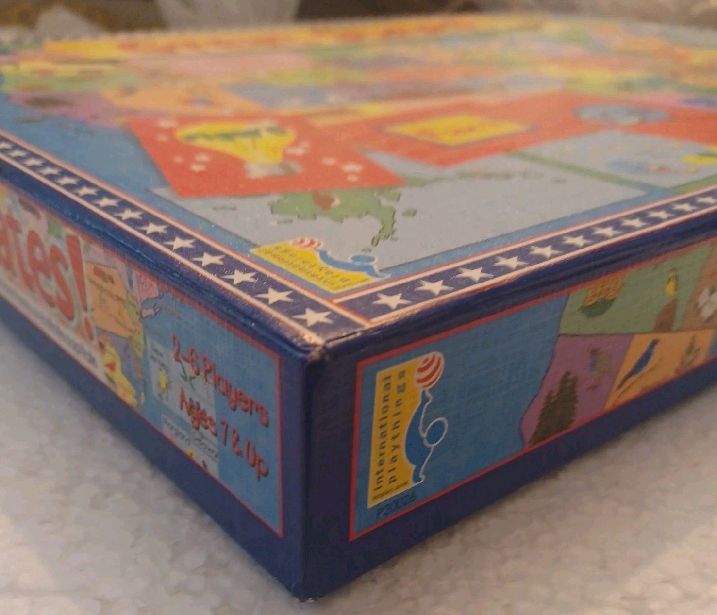 Great States Board Game International Playthings 1999 Geography Complete