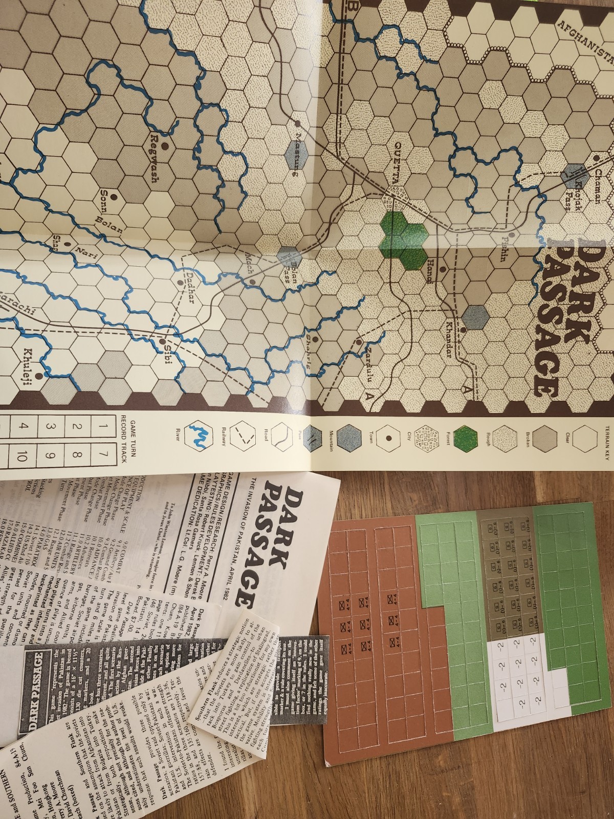 Swedish Game Prod – DARK PASSAGE – The Invasion of Pakistan Game (UNPunched)