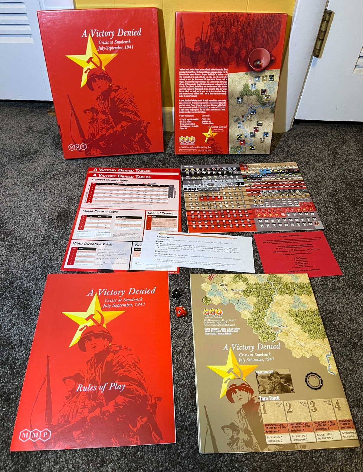 A Victory Denied: Crisis at Smolensk, July-September, 1941 (2009) MMP Unpunched