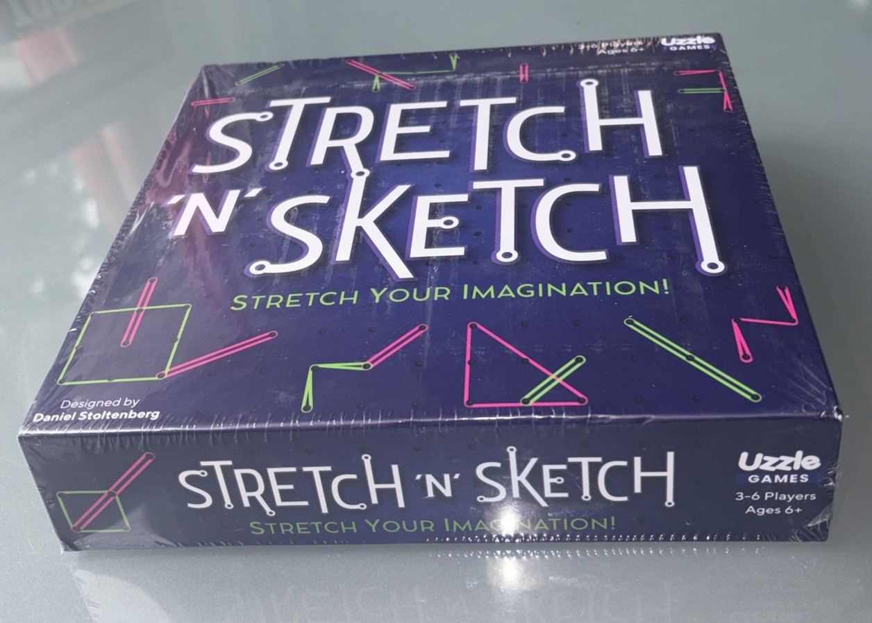 STRETCH ‘N’ SKETCH Stretch Your Imagination Game – Factory Sealed – Ships FREE!!