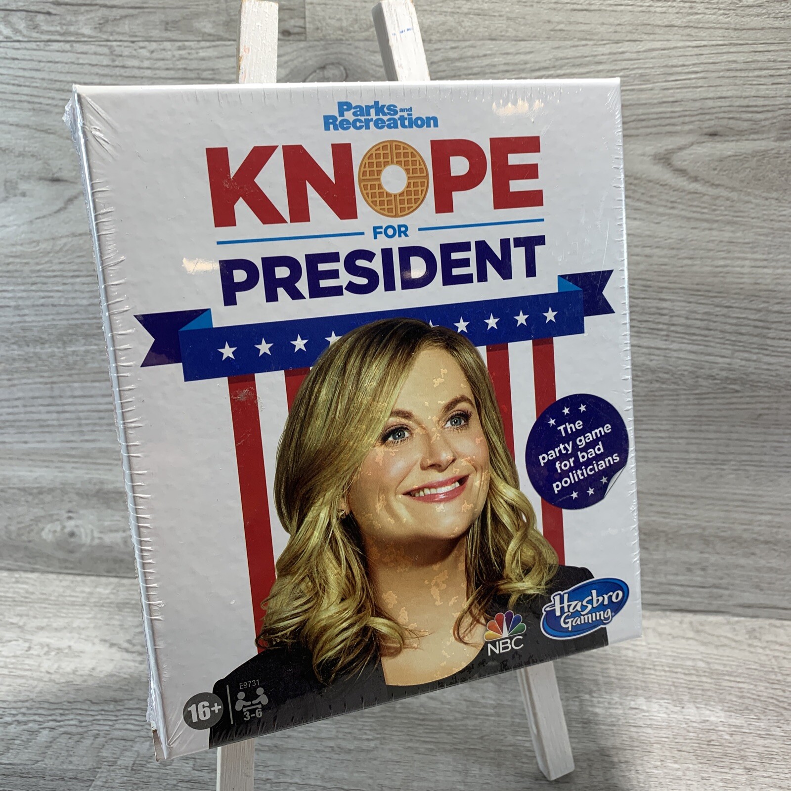 Knope for President Card Game Parks and Recreation Hasbro Party Game NEW SEALED